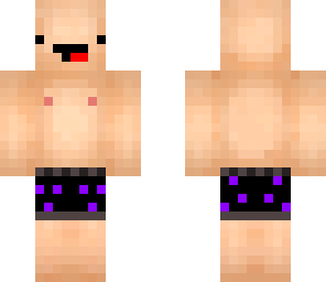 derp in undies purple