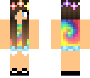 zoe's tie-dye skin
