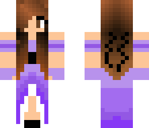 purple dress