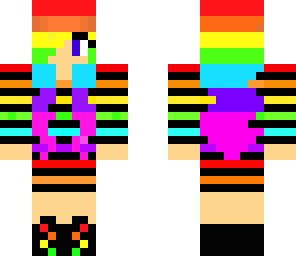 rainbow girl new outfit