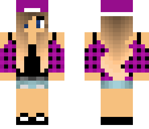 purple and black tomboy