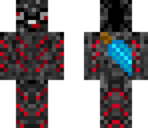 derpy demonic warrior red with little green
