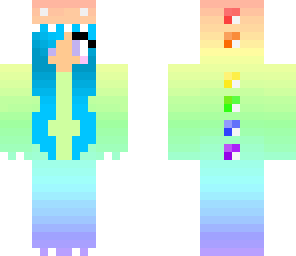 rainbow girl