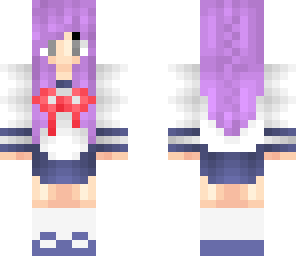 anime school girl