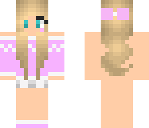 pink sweater girl