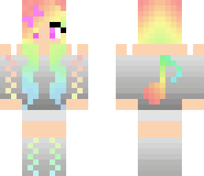 rainbow girl