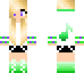 green and purple eyes