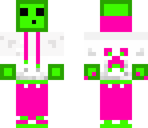 green and pink slime boy