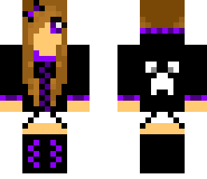 purple girl