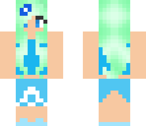 blue on the beach