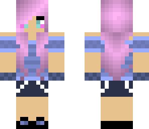request - pink haired girl