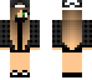 girl in black