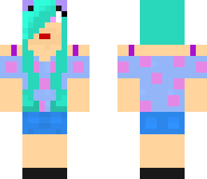 summer cat girl
