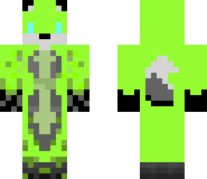 neon green fox