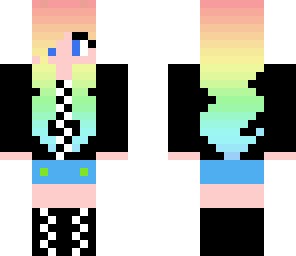 rainbow girl