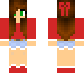 custom red tumblr girl