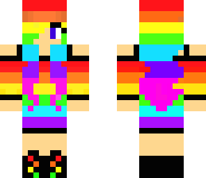 rainbow girl new outfit