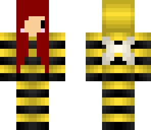 chibi bee girl created for friend