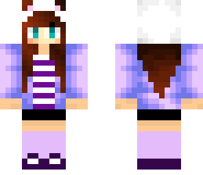 panda hat girl