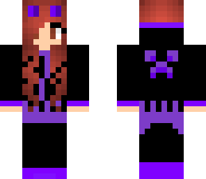 female purple engineer