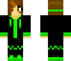 green gamer girl