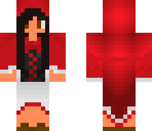 my version of little red riding hood aka my skin