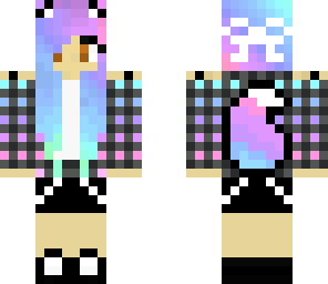 plaid wolf girl