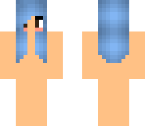 light blue hair base