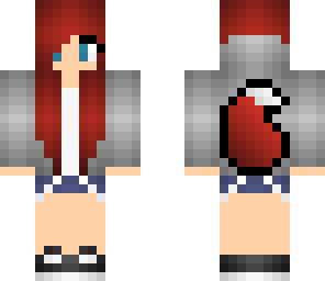 red haired fox girl - fixed