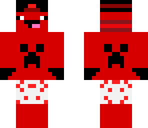 noob creeper red