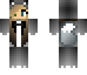 new wolf with bow