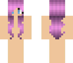 purple haired skin base