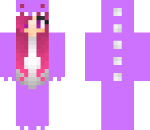 purple girl dino