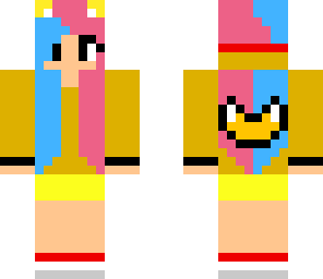 pink blue tomboy tails edit