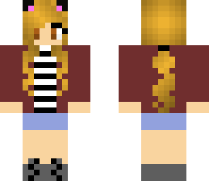 casual cat girl