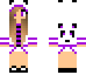 panda skin to match mah friend 