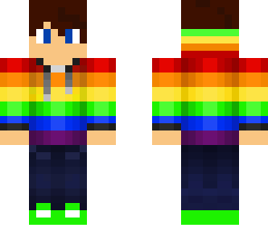 rainbow man