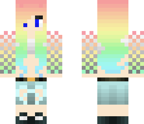 rainbow girl