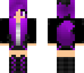 purple girl
