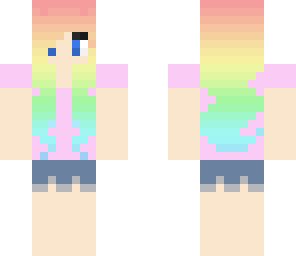 rainbow girl