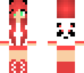 red panda girl