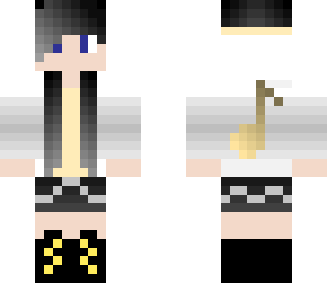 yellow note girl