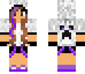purple gamer girl