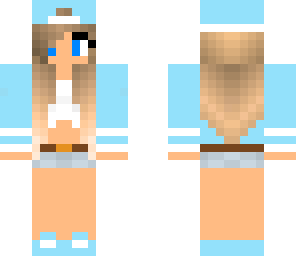 cute blue tomboy