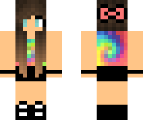 tie dye girl