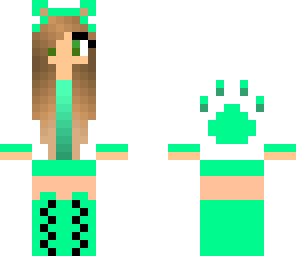 mint colored dog paw