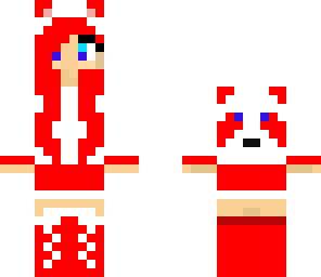 red panda girl