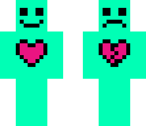 happy and sad neon