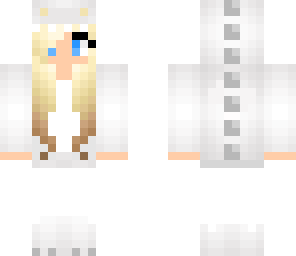 white dino girl