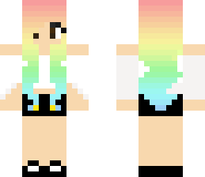 cute rainbow hair 